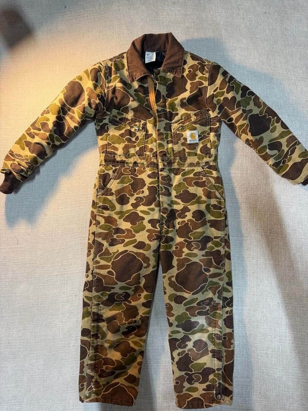 Carhartt Camouflage Insulated Hunting Coveralls Camo